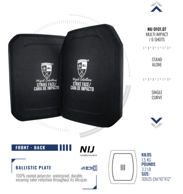 LEVEL III PLATES SET - MC Armor